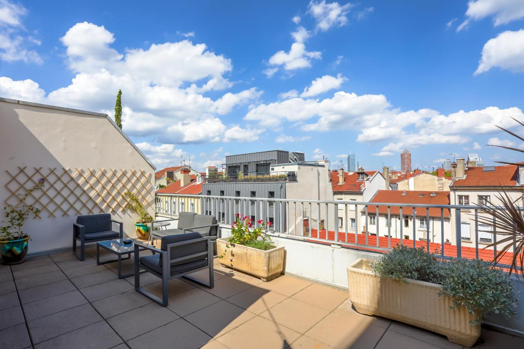 7e Ciel - Rooftop Panoramique Lyon Exterior foto